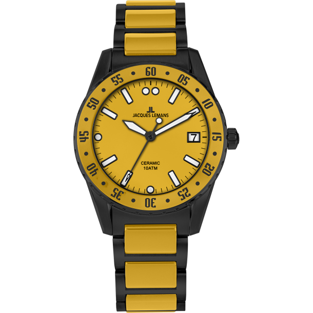 Jacques Lemans Uhr Herrenarmbanduhr, 42-10I