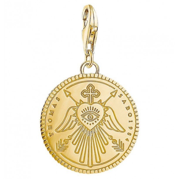 Charm - Coin gold, 1705-413-39