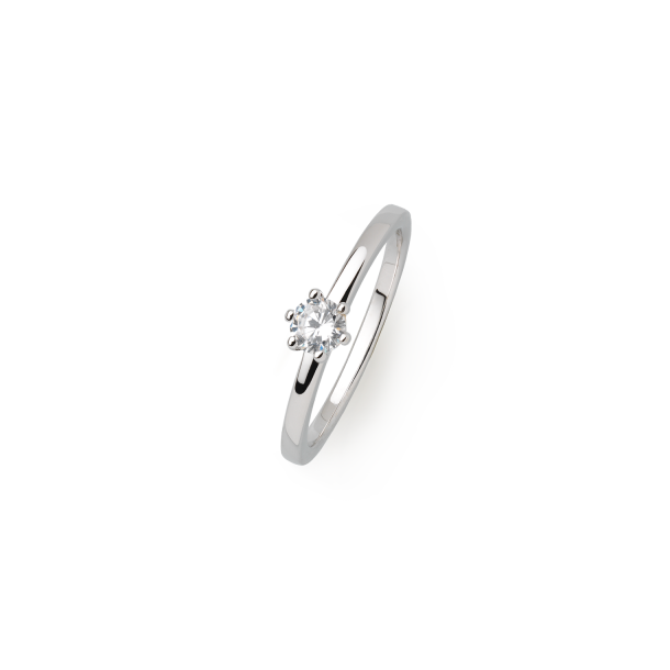 Xenox Ring Silber mit Zirk.