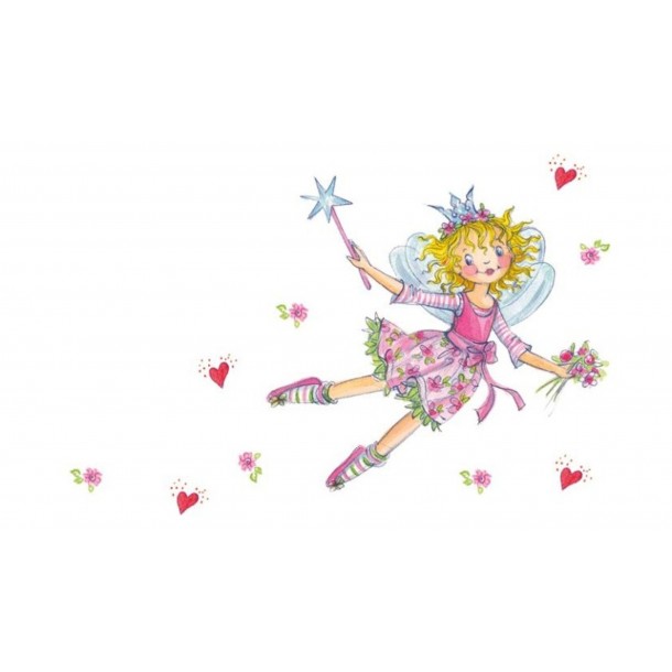 Kinderohrschmuck Schmetterling mit Prinzessin Stein 2021063 Lillifee