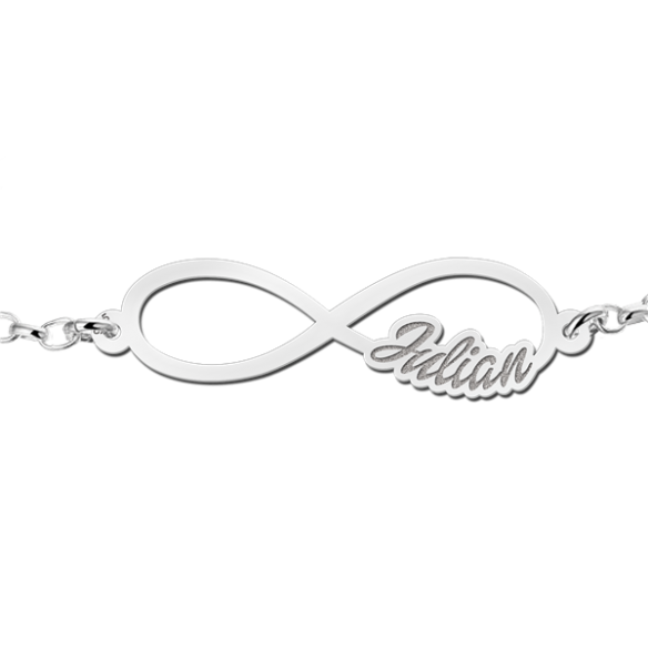 Infinity Armband mit deinem Namen